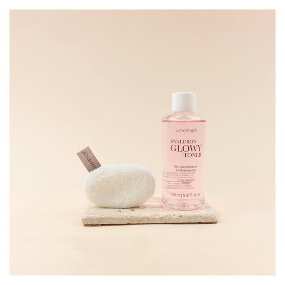 Waschies Faceline - Hyaluron Glowy Toner & Pad