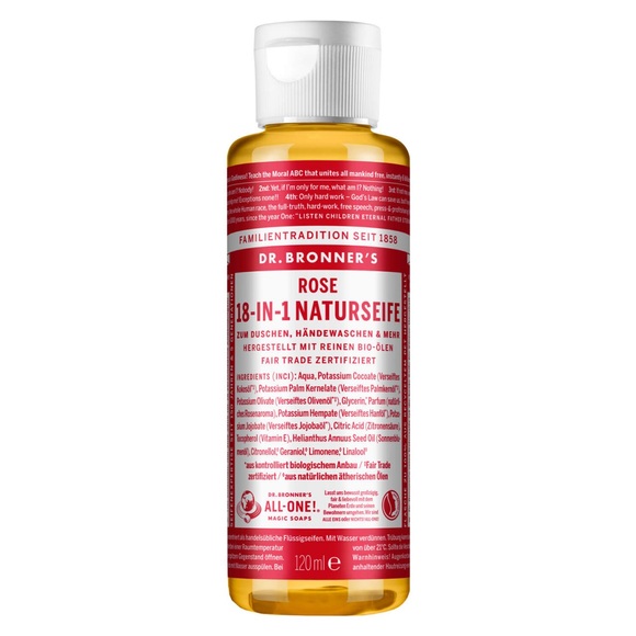 DR. BRONNER'S - 18-IN-1 Flüssigseife Rose