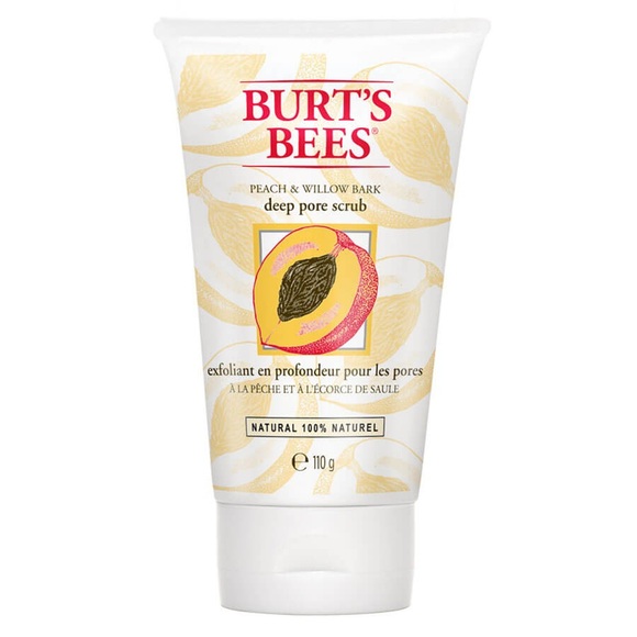 Burt's Bees Peach & Willowbark Deep Pore Scrub 110g
