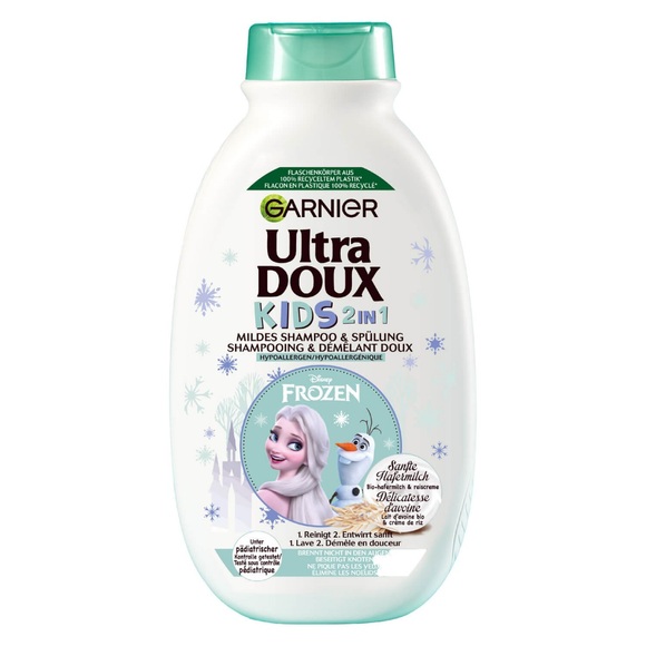 Kids 2in1 Sanfte Hafermilch Shampoo, Mit Reiscreme Und Bio-hafermilch Damen 300ml