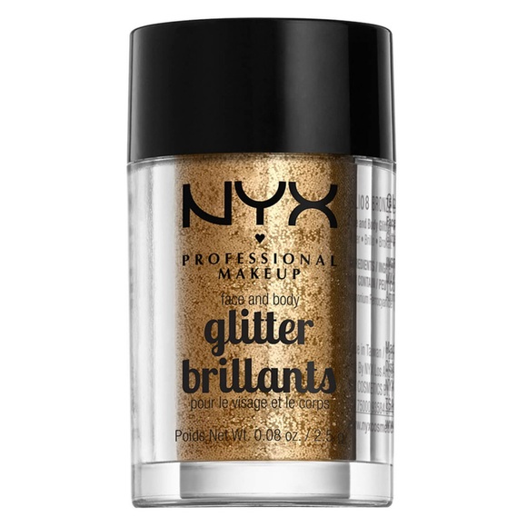 NYX Professional Makeup Bronze Face & Body Glitter Lidschatten 2.5 g