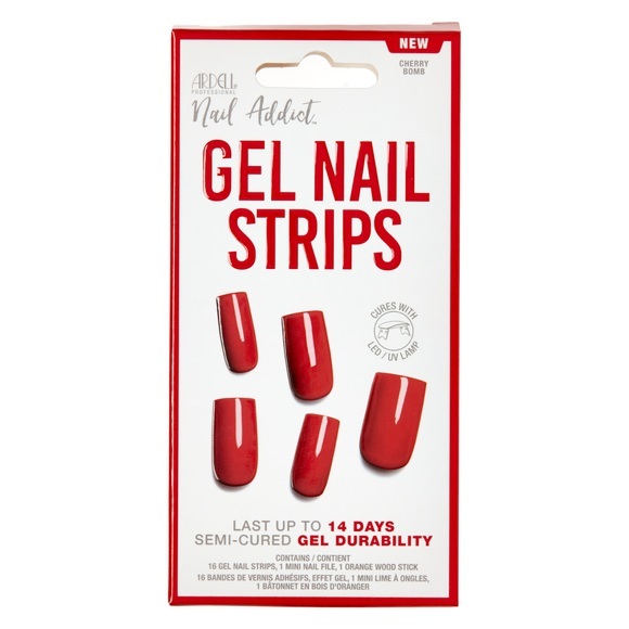 Nail Addict - Gel Nail Strips Cherry Bomb
