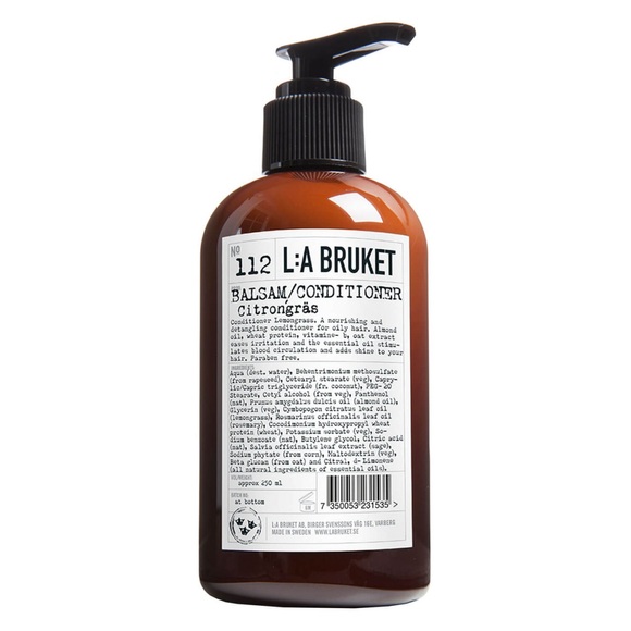 L:A BRUKET No.112 Lemongrass 450 ml Haarspülung 250ml