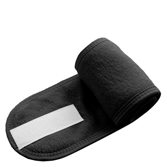 VBEAUTY Hair - Hairband with Velcro Closure Black