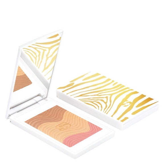Sisley Phyto Touche Sun Glow poudre avec pinceau - # Trio Peche Dor...