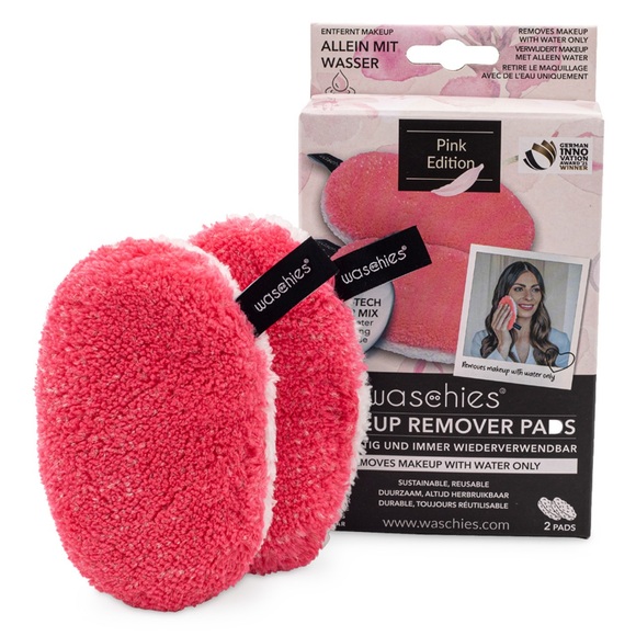 Waschies Faceline - Abschminkpads & Waschpads Pink Classic-Edition