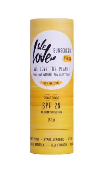Natürlicher SUNSTICK SPF 20 UVA - UVB - Hypoallergenic | Waterproof
