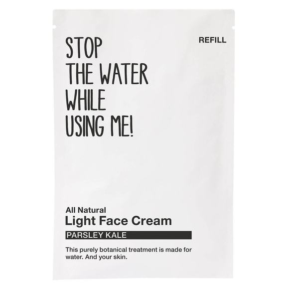 All Natural Face - Refill Light Face Cream Parsley Kale