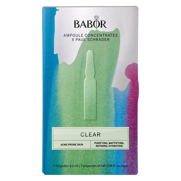BABOR AMPOULE CONCENTRATES X PAUL SCHRADER Clear