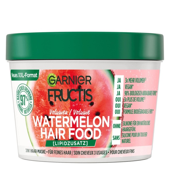 Fructis - Hair Food Watermelon 3in1 Maske