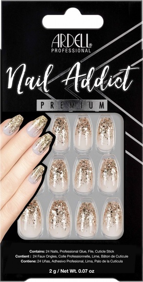 Ardell Ardell Nail Addict Dripping in Gold kunstnaegel 27.0 pieces