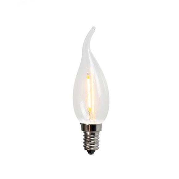 5er-Set E14 LED-Lampen C35T 1W 100LM 2200K
