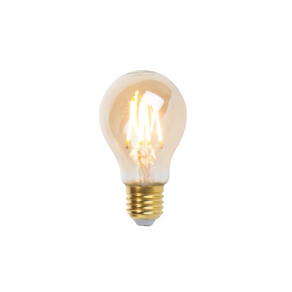 Set mit 5 dimmbaren E27 LED-Glühlampen goldline 360lm 2200K