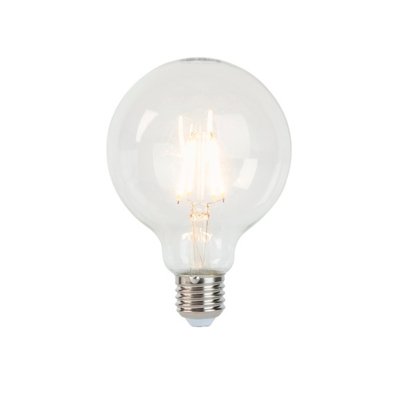 3er Set D27 dimmbare LED-Glühlampen G95 5W 470 lm 2700K