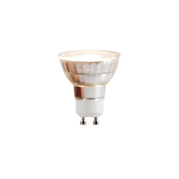 Set aus 5 GU10 LED-Lampen COB 5W 380lm 2700K