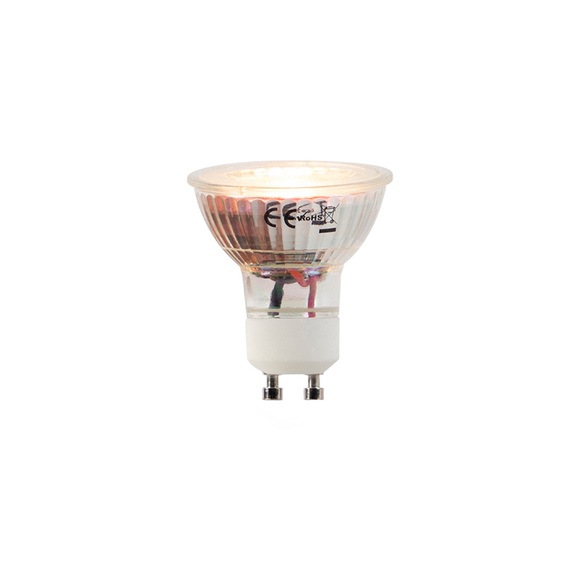 Set mit 5 LED-Lampen GU10 5W 2000-2700K Dimmbar warm