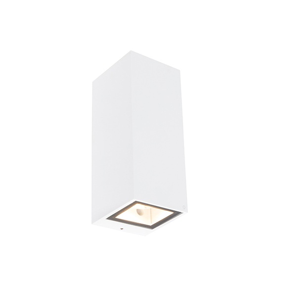 Moderne Wandleuchte weiß GU10 AR70 IP54 - Baleno II