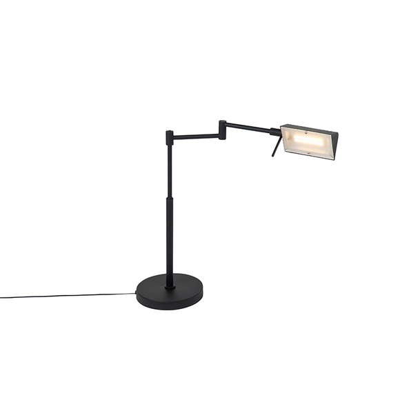Design Tischleuchte schwarz inkl. LED mit Touch Dimmer - Notia