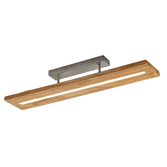 LED-Deckenleuchte Brad aus Holz
