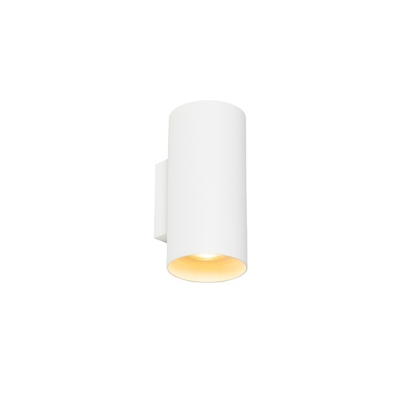 Design Wandleuchte weiß rund - Sab