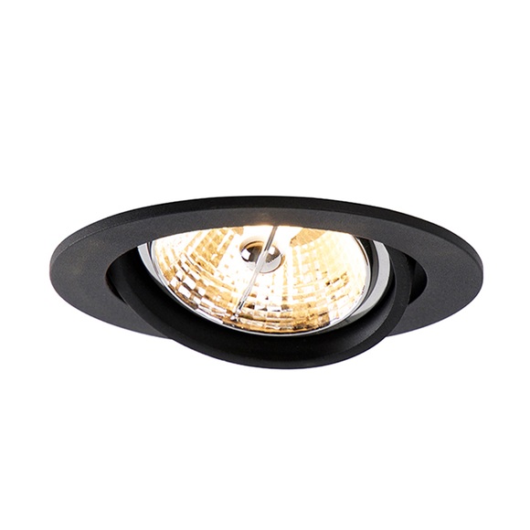 Moderner Einbau Spot schwarz 11,2 cm verstellbar - Cisco