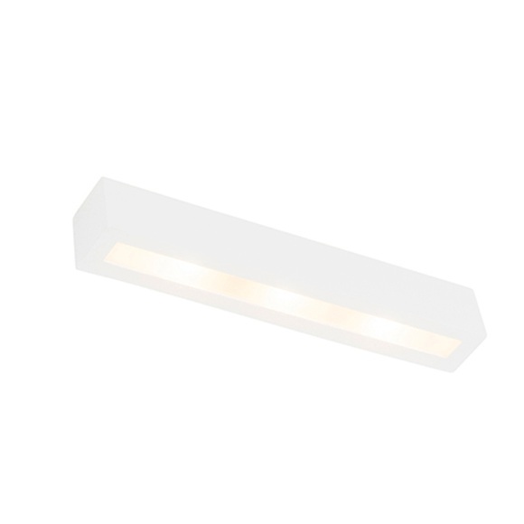 Moderne Wandleuchte weiß 3-Licht - Tjada Novo