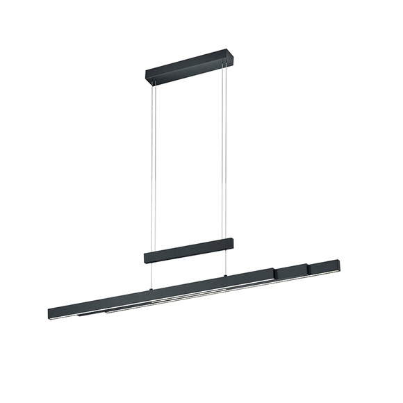 LED-Pendellampe Trajan, 2.700-5.000K, schwarz matt
