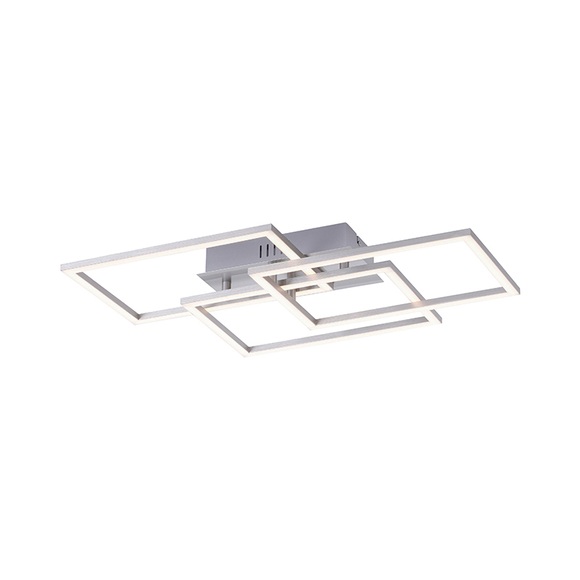 Deckenleuchte Stahl 53 cm inkl. LED und dimmbarem 3-Licht - Amanda