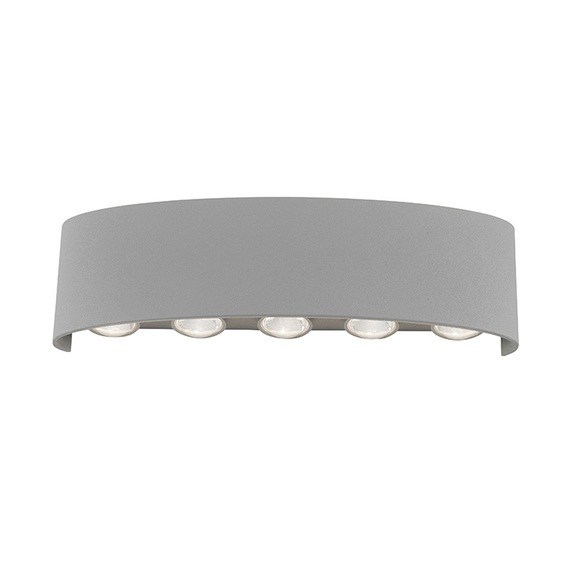 XXXLutz Led-wandleuchte , 9489-21 Carlo , Silberfarben , Metall , 4.7x8x27 cm , glatt , 003467045702