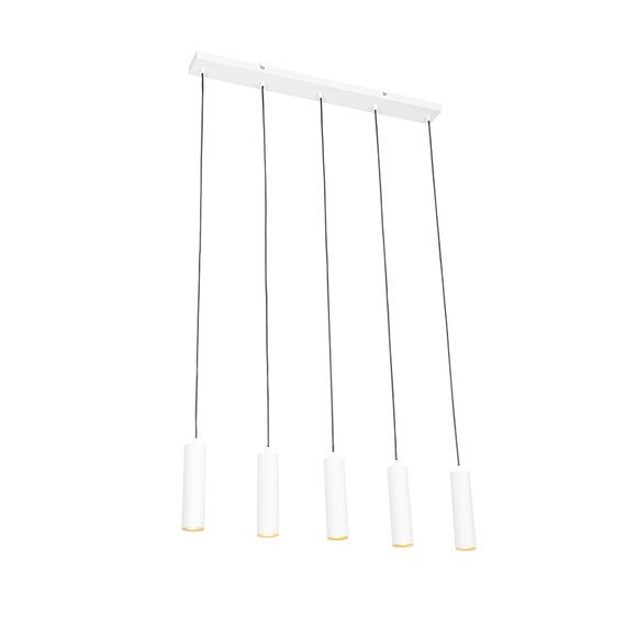 Moderne hanglamp wit 5-lichts - Jeana