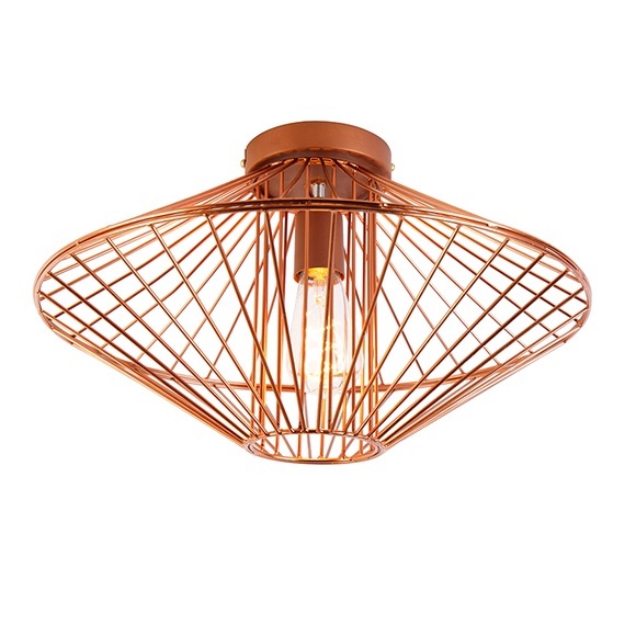 Design plafondlamp koper - Zahra