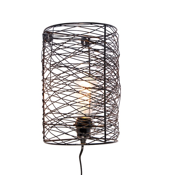 Design wandlamp zwart - Sarella