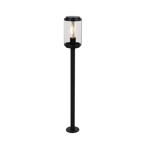Smart Design Außenstehleuchte schwarz 100 cm IP44 inkl. Wifi ST64 - Schiedam