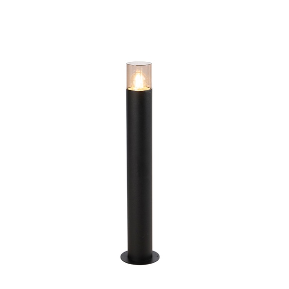 Smarte Außenstehleuchte schwarz 70 cm inkl. WiFi A60 - Odense