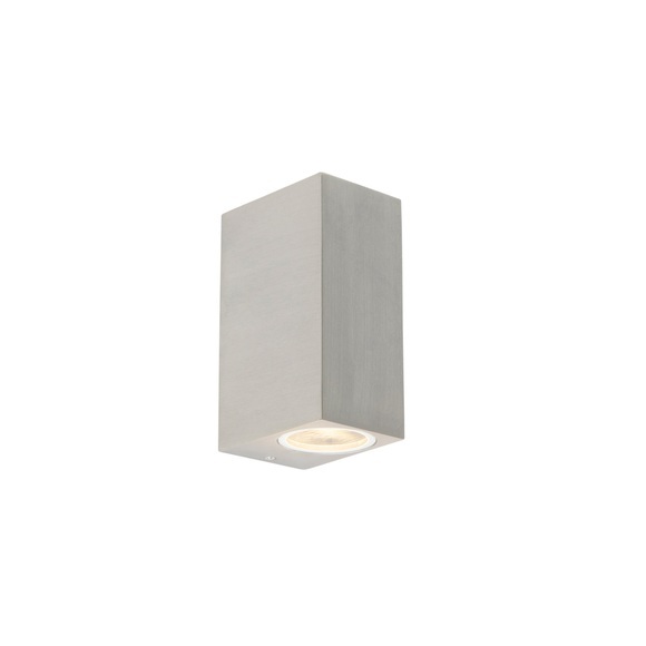 2er Set moderne Wandleuchten Stahl IP44 - Baleno II