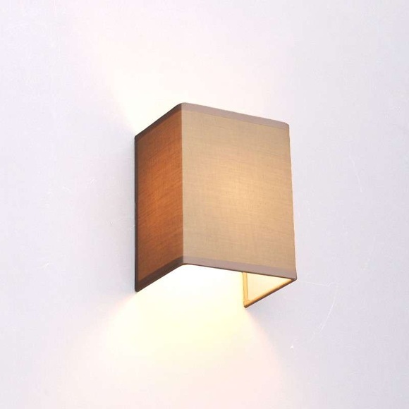 Wandleuchte im Landhausstil beige - Vete