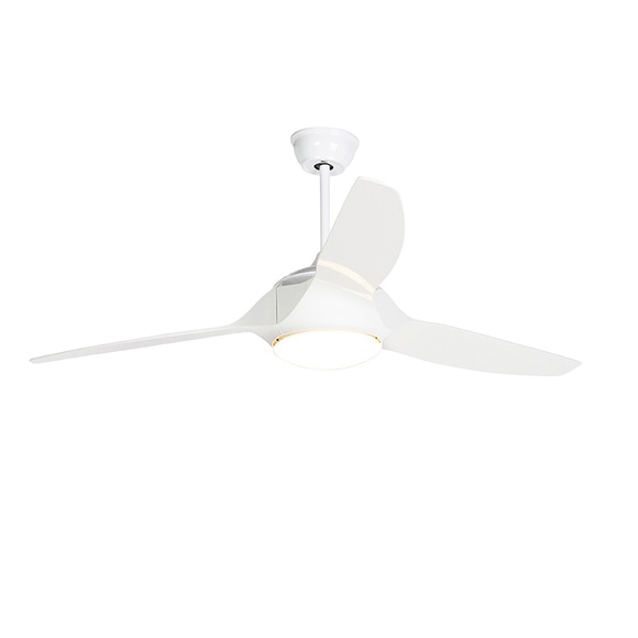 Deckenventilator weiß inkl. LED mit Fernbedienung - Marin 56