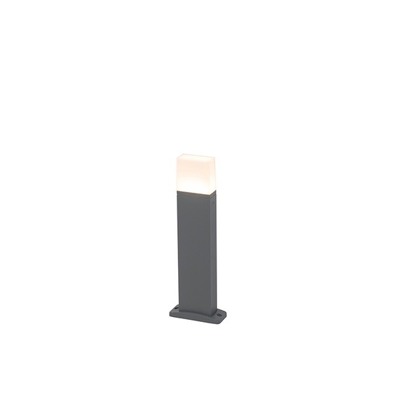 Moderne Außenleuchte dunkelgrau 45cm inkl. LED IP54 - Malia