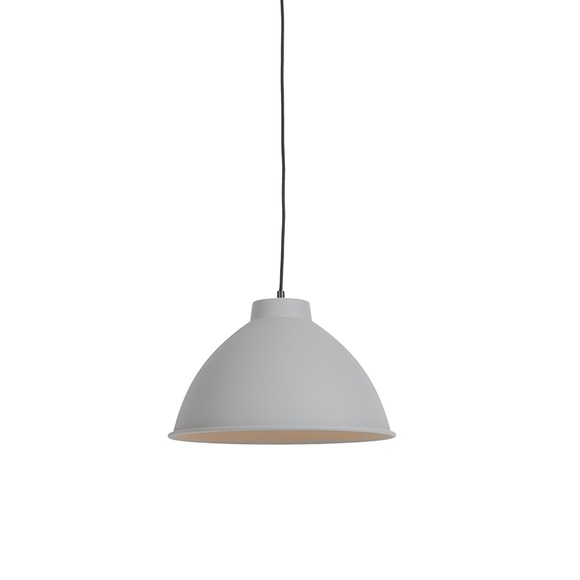 Set mit 2 skandinavischen Hängelampen grau - Anterio 38 Basic