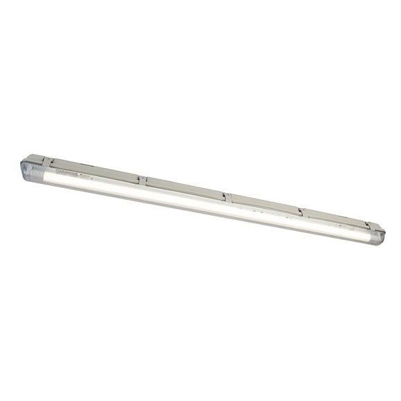 Shada LED Feuchtraumleuchte 18W mit BWM Feuchtraumleuchte mit Bewegungsmelder, Feuchtraum-Wannenleuchte LED G13 18 W