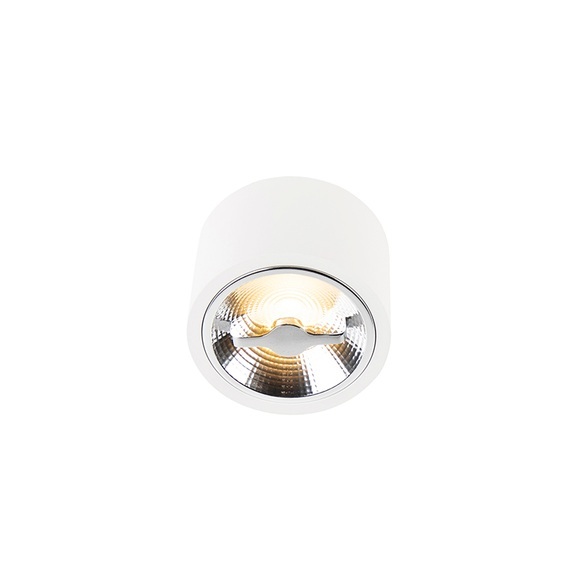 Deckenfleck AR111 weiß inkl. 1 x G53 dimmbar 12W - Experte