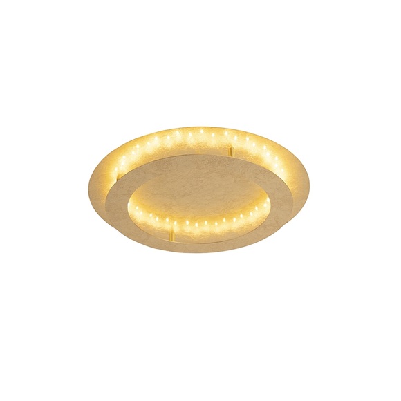 Paul Neuhaus NEVIS 9621-12 LED-Deckenleuchte EEK: LED (A++ - E) 24 W Warm-Weiß Blattgold (glänzend)