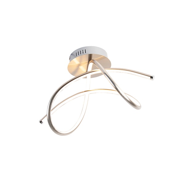 home24 LED-Deckenleuchte Violetta