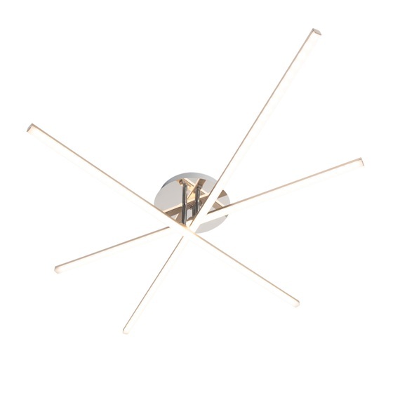 LeuchtenDirekt 11274-55 SIMON LED-Deckenleuchte Stahl