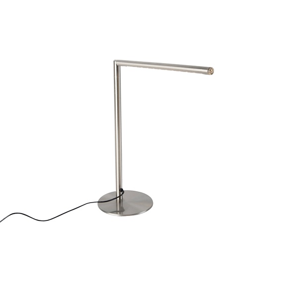 LeuchtenDirekt Dawda 11011-55 LED-Tischlampe 3.6 W Warm-Weiß EEK: LED (A++ - E) Stahl