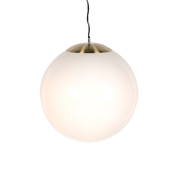 Skandinavische Hängelampe Opalglas 50 cm - Ball 50