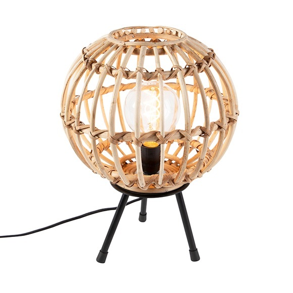 Tischlampe aus Bambus - Canna