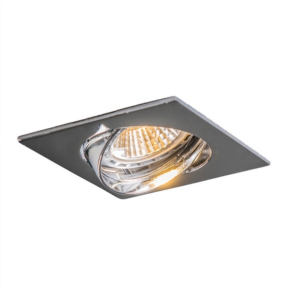 Modernes verstellbares Spot-Chrom-Kippset von 10 - Edu