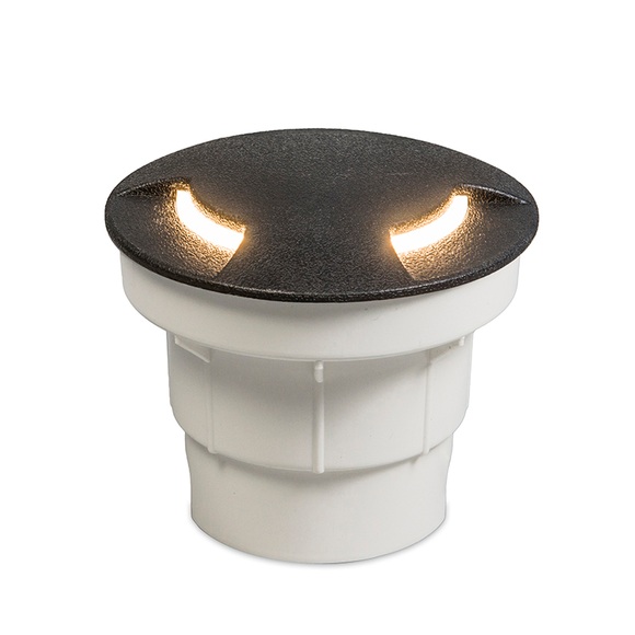 3er Set Bodenstrahler schwarz inkl. LED IP67 - Ceci 2