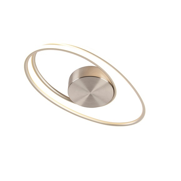 Design Deckenleuchte Stahl inkl. LED 3-stufig dimmbar - Rowan